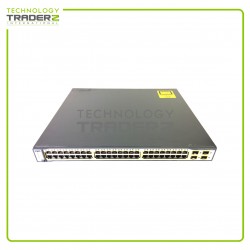 WS-C3750G-48TS-E Cisco Catalyst 3750G V04 48 Port SFP Gigabit Ethernet Switch