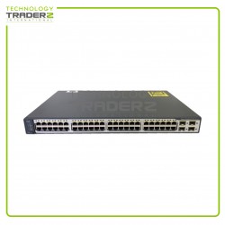 WS-C3750V2-48TS-E V04 Cisco Catalyst 3750V2 48-Port 4x SFP Ethernet Switch