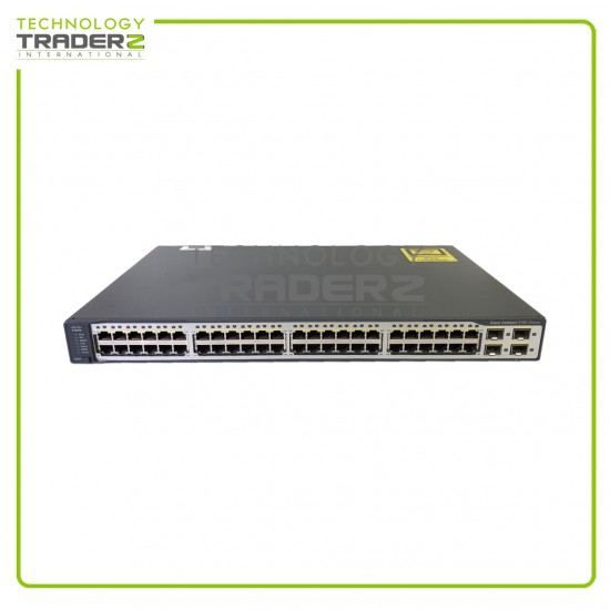 WS-C3750V2-48TS-E V04 Cisco Catalyst 3750V2 48-Port 4x SFP Ethernet Switch