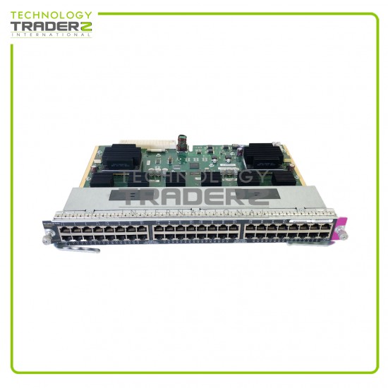 WS-X4548-GB-RJ45V V10 Cisco 4500 48 Port PoE Gigabit Switch Ethernet Module