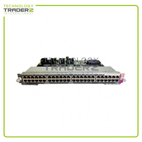 WS-X4648-RJ45V-E Cisco Catalyst X4648 48-Port PoE+ Ethernet Switch Module