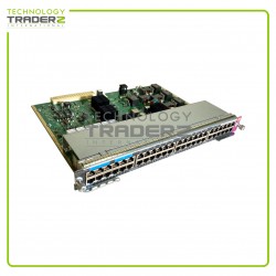 WS-X4748-12X48U+E V01 Cisco 4510R-E 48-Port 12x UPOE MultiGigibit Line Card