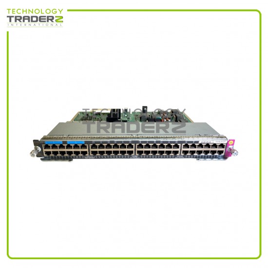 WS-X4748-12X48U+E V01 Cisco 4510R-E 48-Port 12x UPOE MultiGigibit Line Card