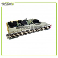 WS-X4748-RJ45V+E V04 Cisco Catalyst 4500 48-Port Switch Module W-1x SCREW