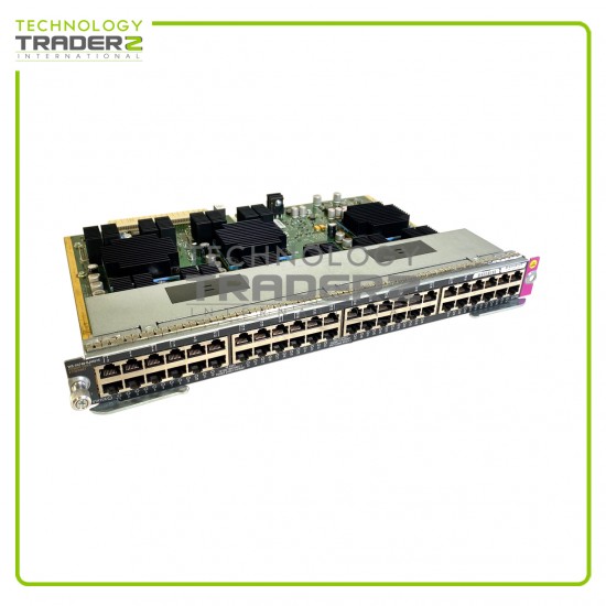 WS-X4748-RJ45V+E V04 Cisco Catalyst 4500 48-Port Switch Module W-1x SCREW