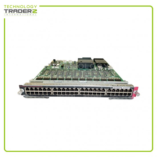 WS-X6148A-GE-45AF V09 Cisco Catalyst 6500 48-Port PoE Ethernet Module 68-3596-01