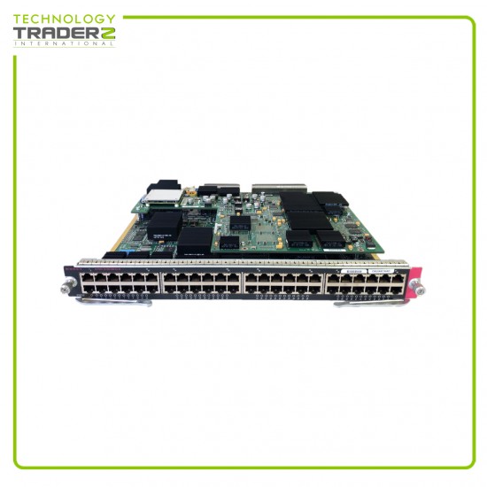 WS-X6748-GE-TX V04 Cisco 6500 48 Port Switch Module 68-2903-02 W-1x Forwarding