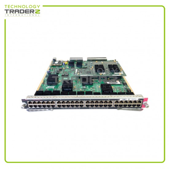 WS-X6748-GE-TX V06 Cisco 6500 48 Port Switch Module W-1x Forwarding Card