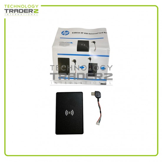 X3D03A HP Universal USB RF Proximity Card Reader BOISB-1600-00 W/ Cable