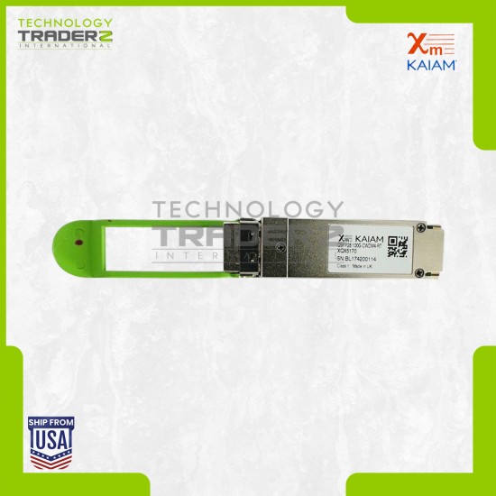 LOT OF 10 XQX5170 KAIAM 100 Gb/s 2km QSFP28 Transceiver QSFP28 100G-CWDM4-RT