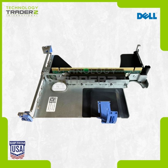 YNF4C Dell PowerEdge R630 Single Slot PCI-E 3.0 x16 Riser Card 0YNF4C W/ Bracket