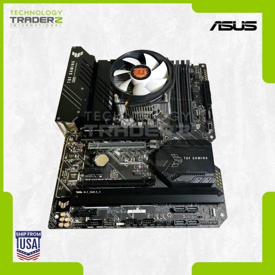 ASUS TUF Z590-Plus LGA 1200 ATX Gaming Motherboard MB16B0 W/ 1x Heatsink