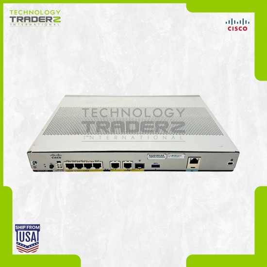 C1111-4P V01 Cisco 1100 Quad Port WAN Gigabit Ethernet Router *NO POWER ADAPTER*