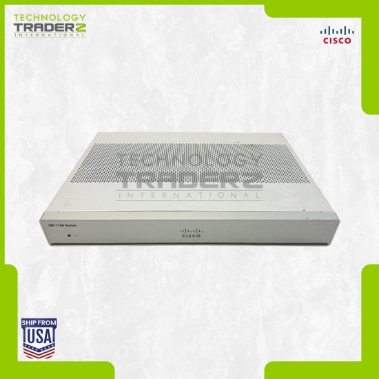 C1111-4P V01 Cisco 1100 Quad Port WAN Gigabit Ethernet Router *NO POWER ADAPTER*