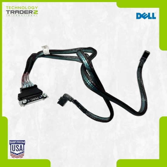 Dell F037K PowerEdge R730 Dual Mini SAS Cable 0F037K | TechnologyTraderz