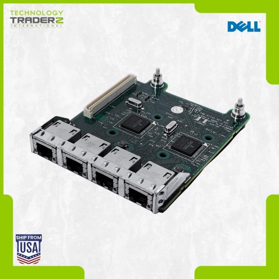LOT OF 2 Dell FM487 Broadcom 5720 4-Ports 1000Base-T 1Gbps PCI-E Daughter Card | TechnologyTraderz