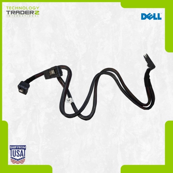 LOT OF 2 Dell MJCP4 PowerEdge R720 Dual Mini SAS Cable 0MJCP4 | TechnologyTraderz