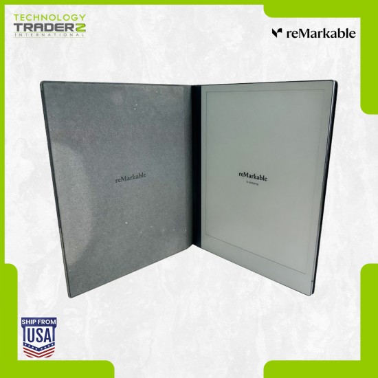 Remarkable 2 RM110 FCC 10.3” 8GB USB-C Tablet W/ reMarKable Book Folio *No Pen*
