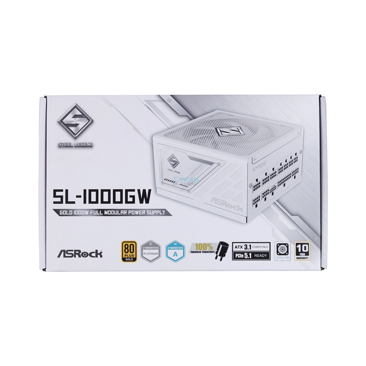 ** ASRock SL-1000GW 1000W 80 Plus Gold Full Modular Power Supply PSU **