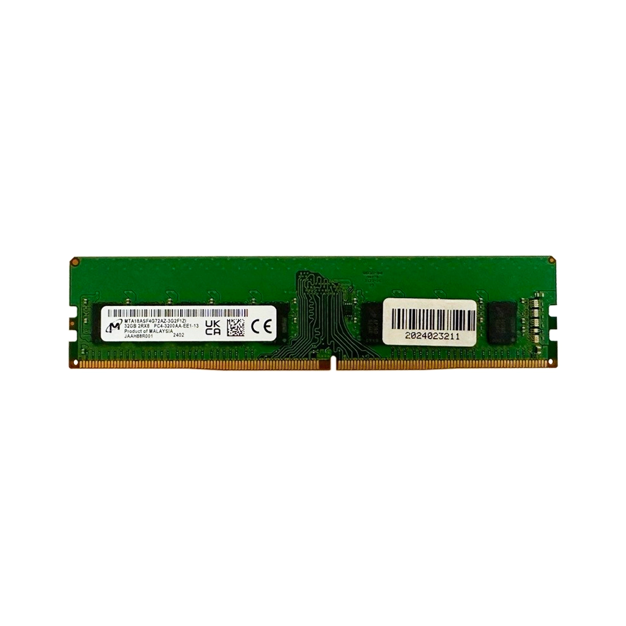 Micron MTA18ASF4G72AZ-3G2 32GB PC4-25600 DDR4-3200MHz ECC Unbuffered 2Rx8 RAM
