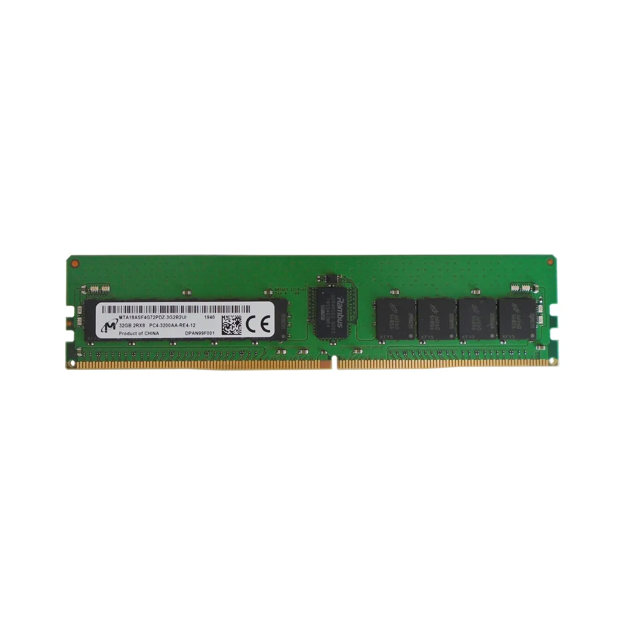 Micron MTA18ASF4G72PDZ-3G2 32GB DDR4-3200MHz ECC Memory