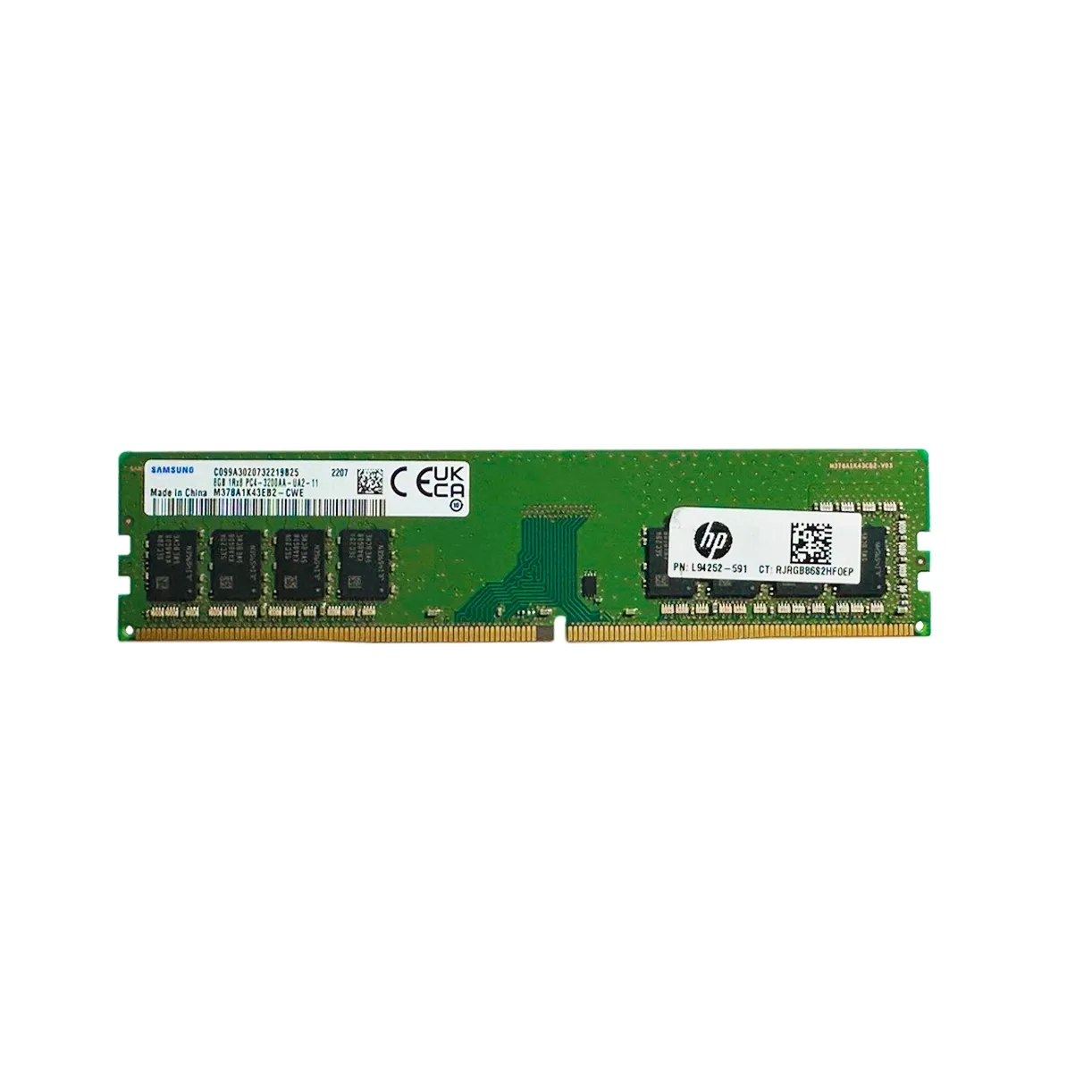 Samsung M378A1K43EB2-CWE 8GB PC4-25600 DDR4-3200MHz Non-ECC 1Rx8 UDIMM Memory | TechnologyTraderz
